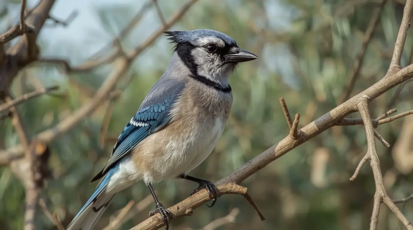 Climate Change Creates Rare Blue Jay Hybrid