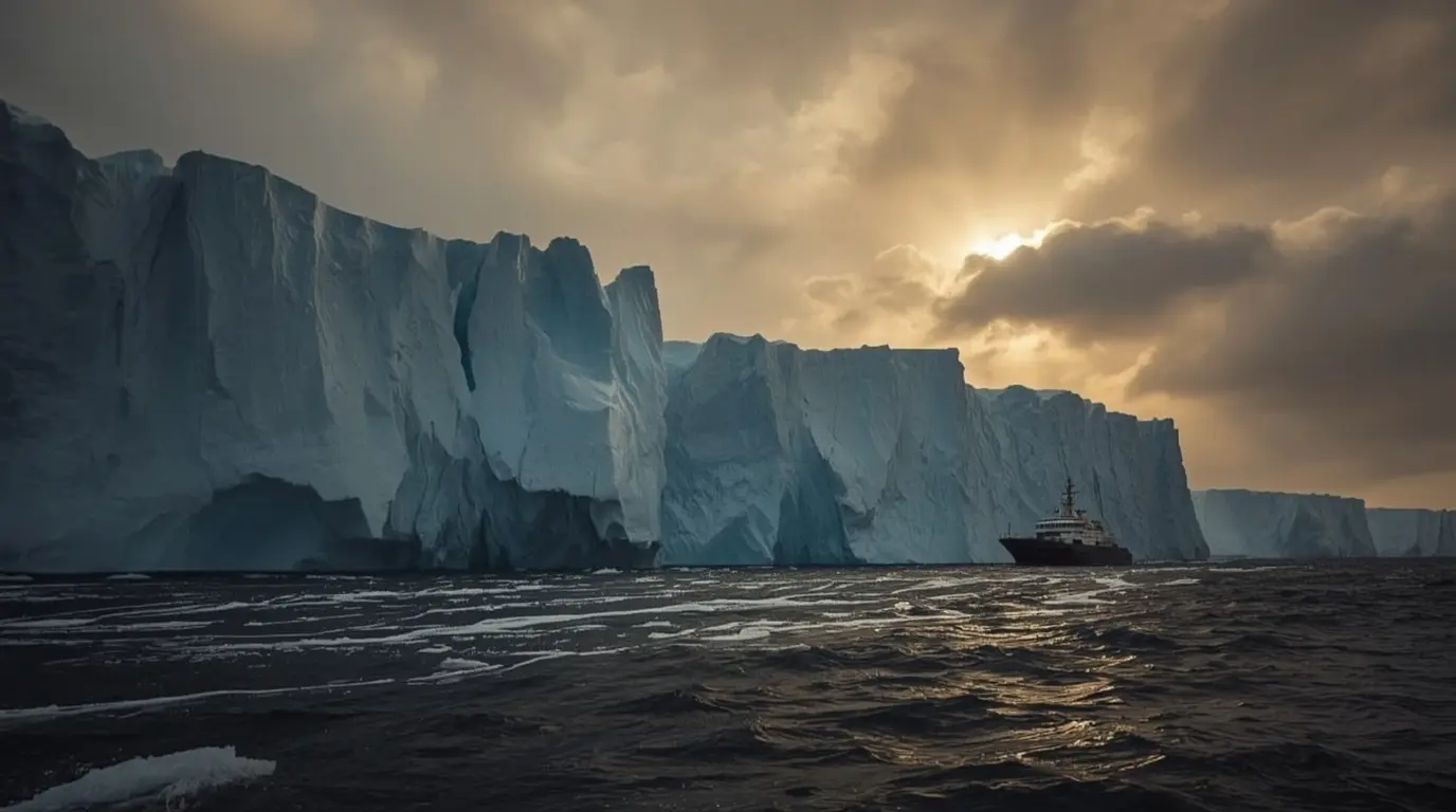 The Mighty Iceberg A23a's Breaking Up
